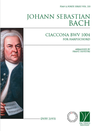 Ciaccona BWV 1004, for Harpsichord