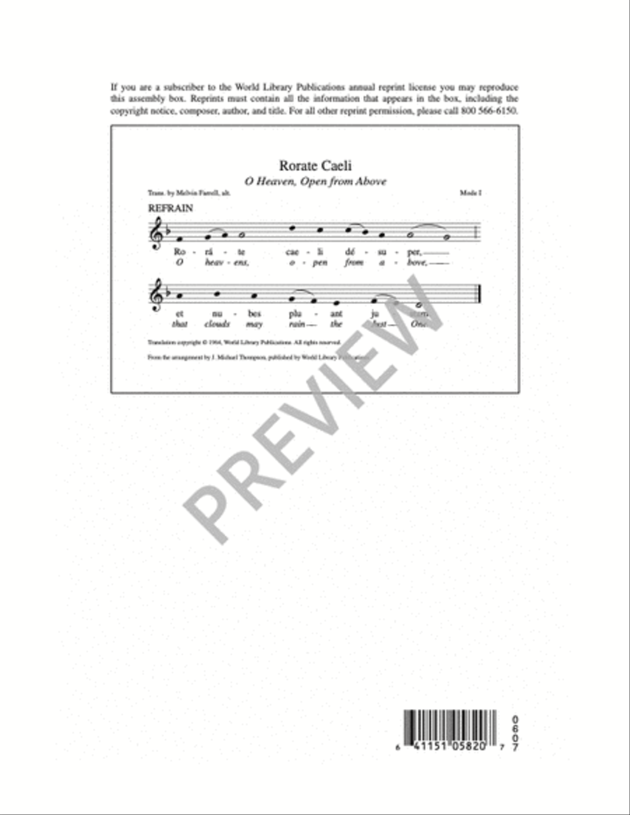 Rorate Caeli SSATB scores gallery preview page 4