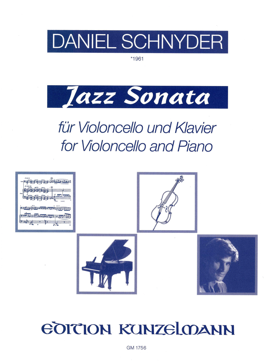 Jazz Sonata for cello Piano scores gallery preview page 1