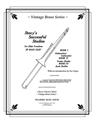 Book cover for Stacy's Successful Studies for Trombone