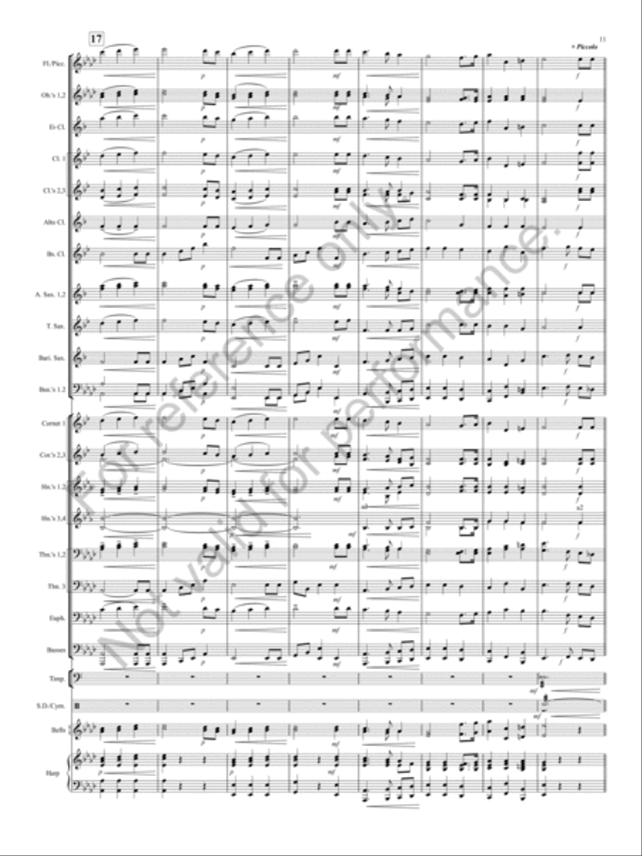 The Star Spangled Banner Concert Band scores gallery preview page 4