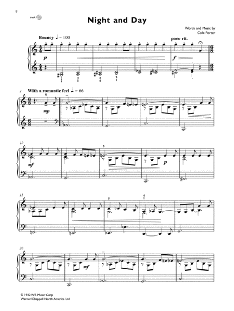 Jazzin' About Standards -- Favorite Jazz Standards for Piano / Keyboard Piano Solo scores gallery preview page 6