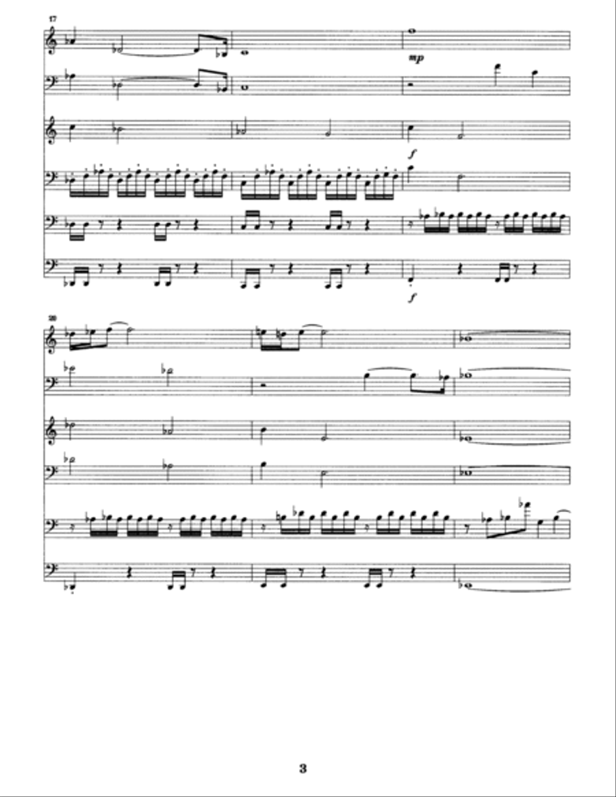 Star Trek: Discovery Main Title Cello scores gallery preview page 3