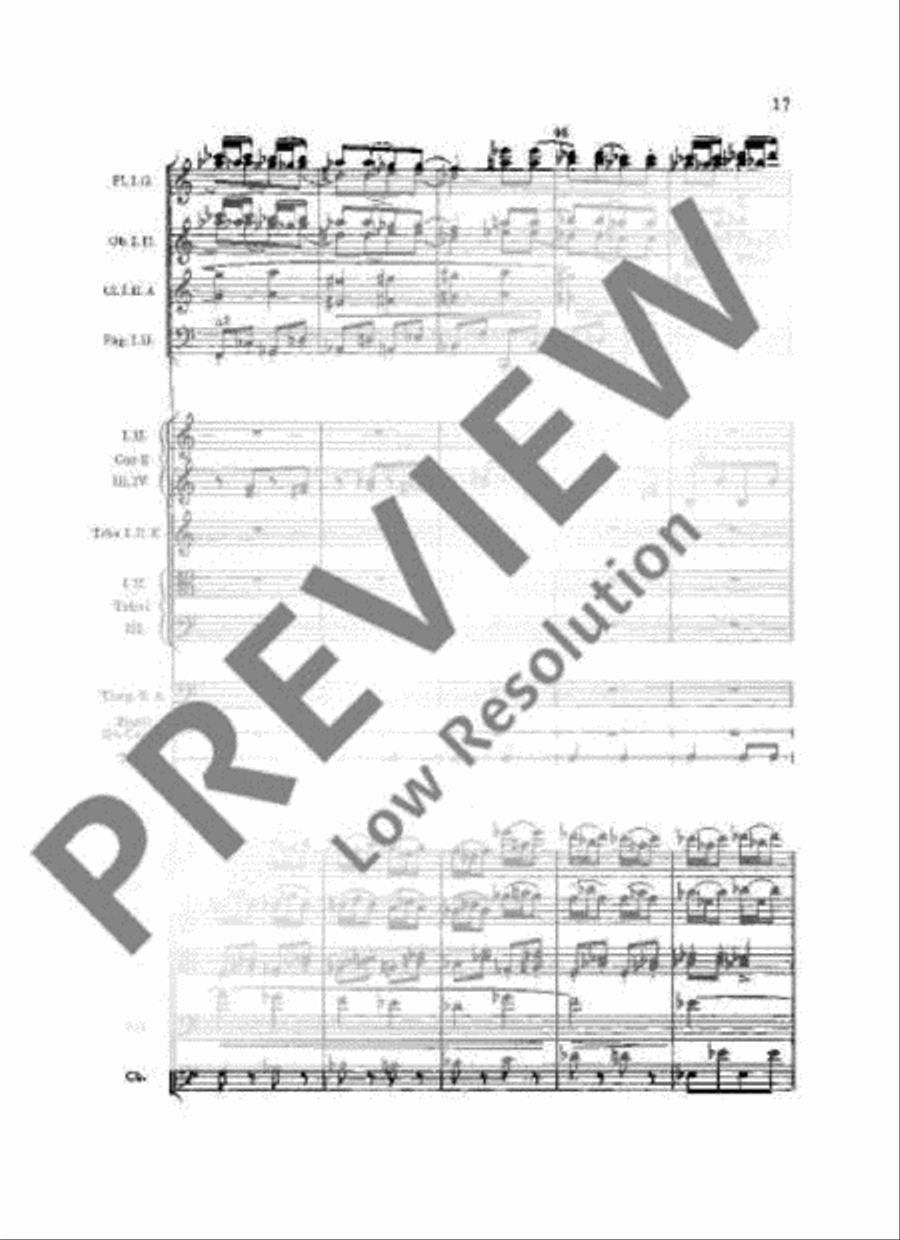 Slavonic Dances Orchestra scores gallery preview page 20