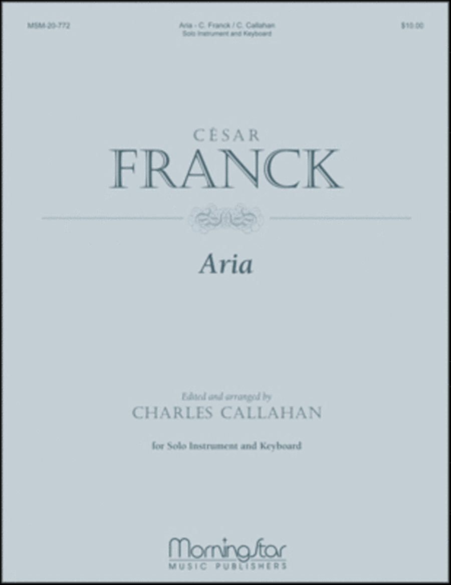 Aria Aria Clarinet scores gallery preview page 1