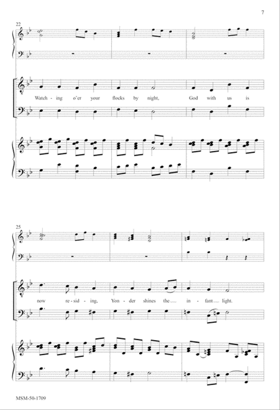 Angels, from the Realms of Glory 4-Part scores gallery preview page 6