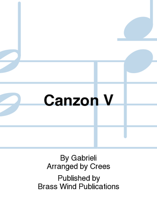 Canzon V