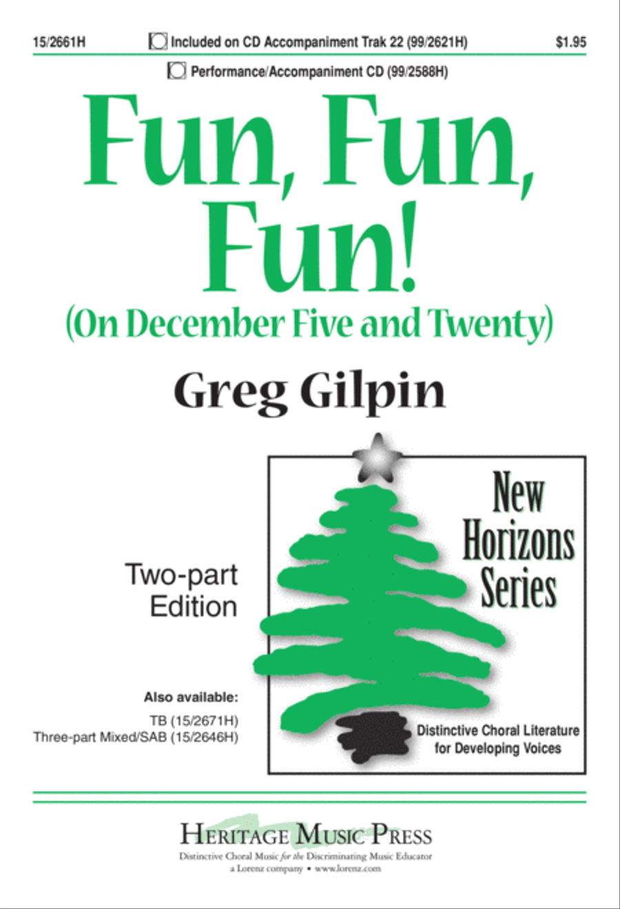 Fun, Fun, Fun! Fun, Fun, Fun! 2-Part scores gallery preview page 2