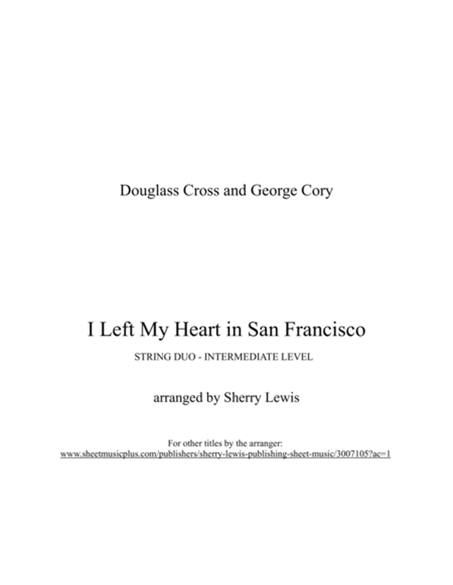 I Left My Heart In San Francisco image number null