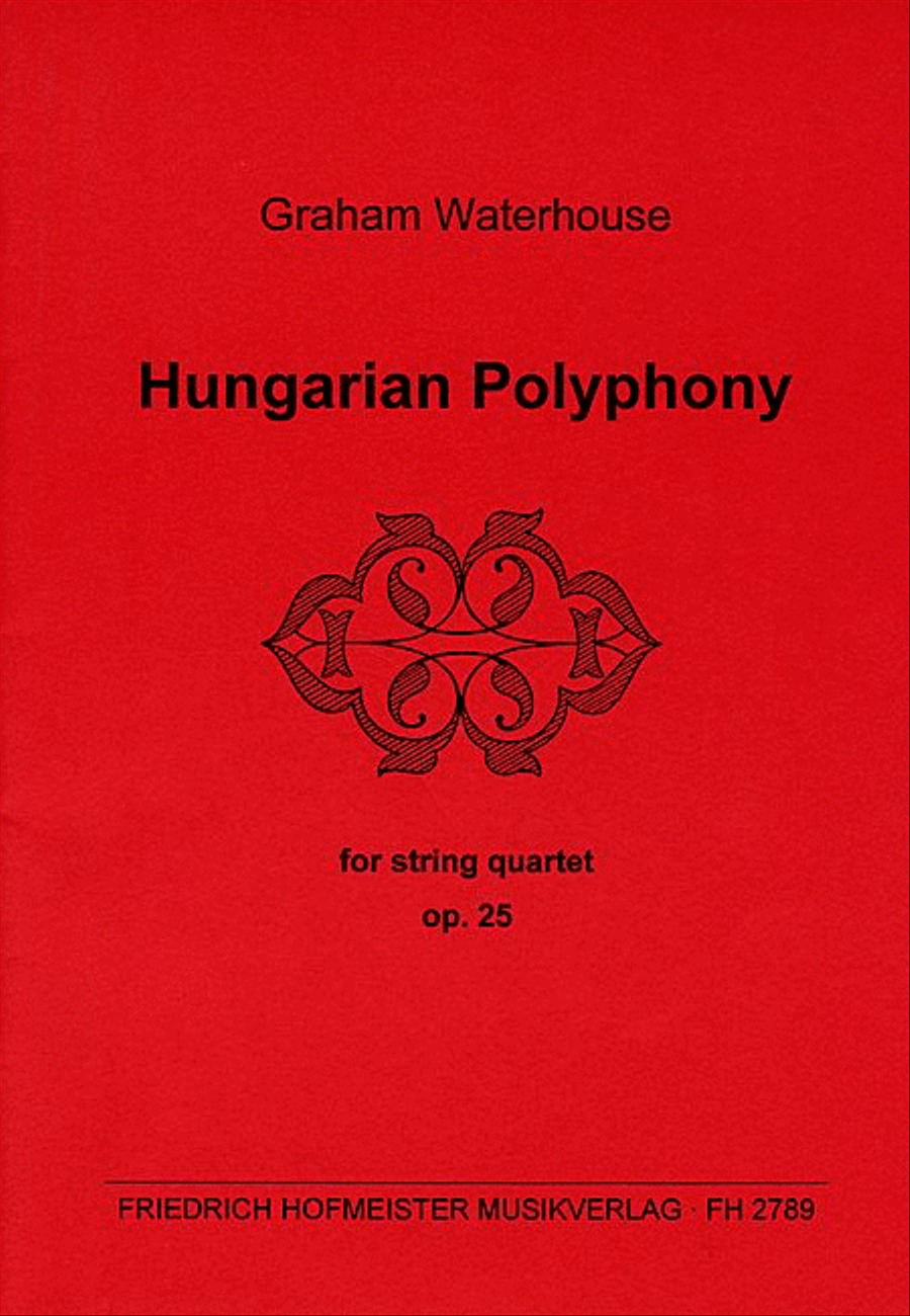 Hungarian Polyphony, op. 25 String Trio scores gallery preview page 1