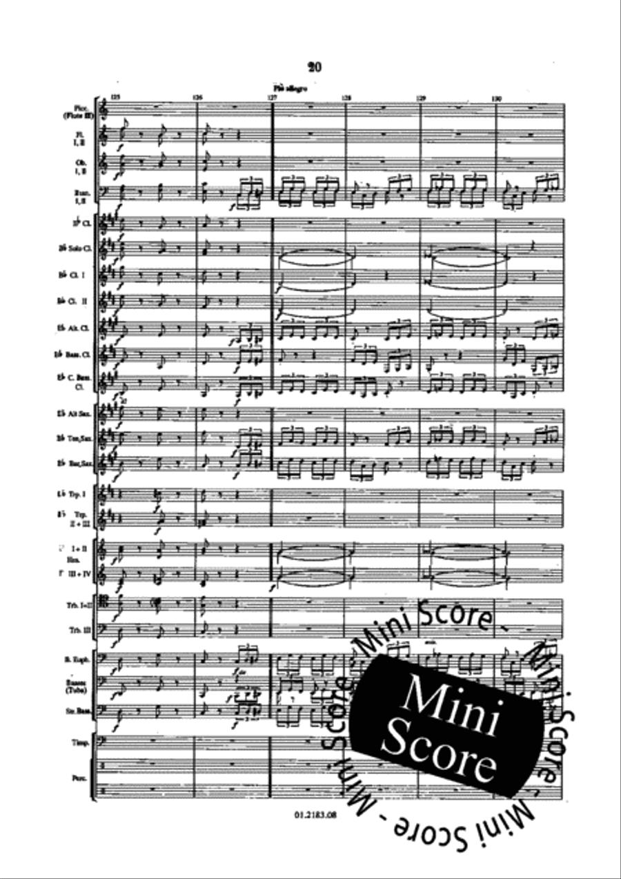 Der Zigeunerbaron Concert Band scores gallery preview page 26