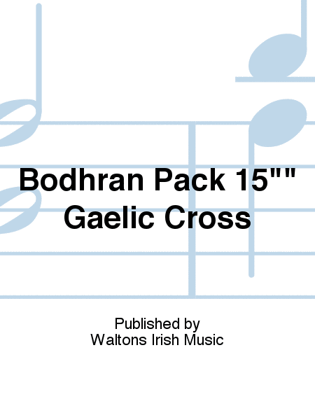 Bodhran Pack 15 Gaelic Cross