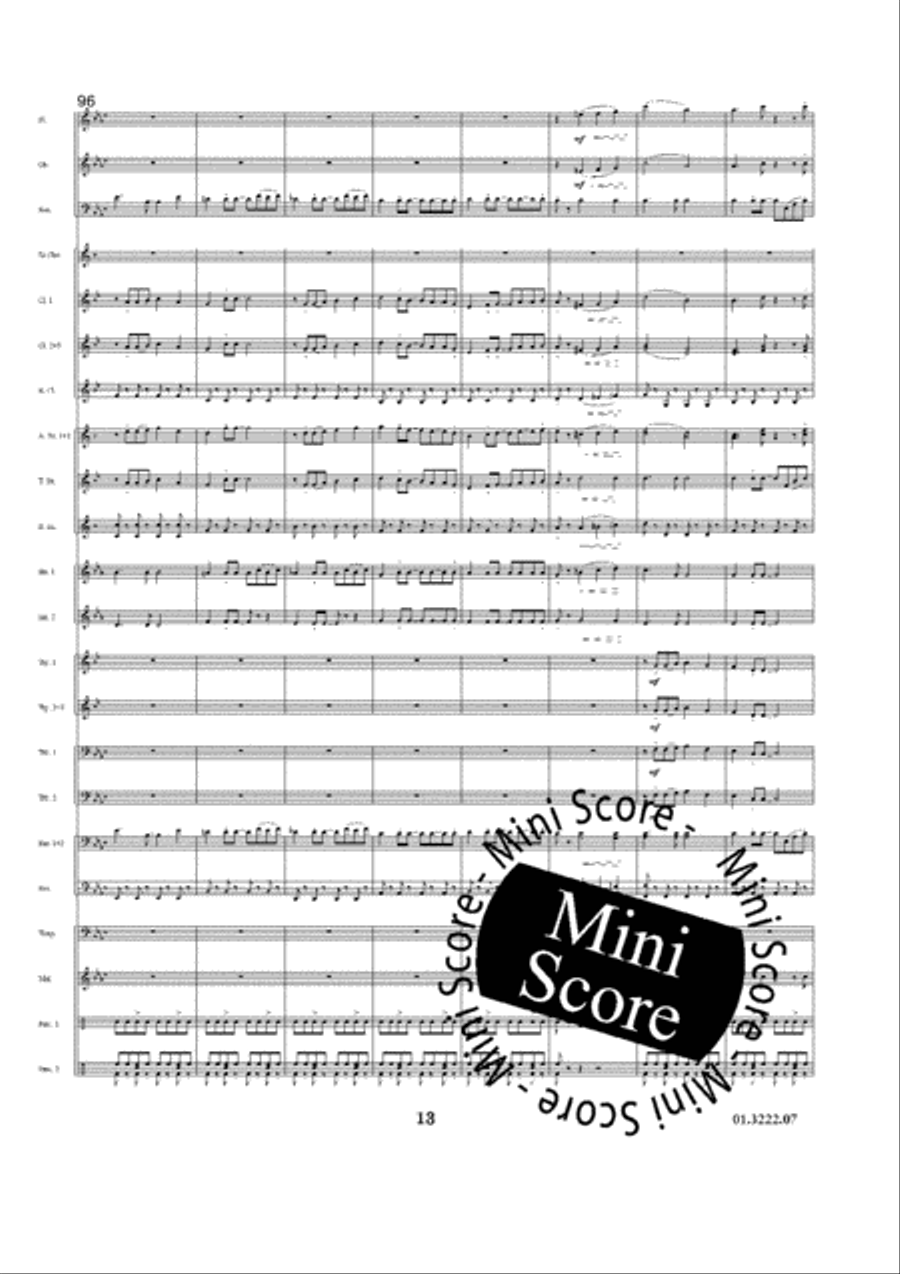 Sweet Creations Concert Band scores gallery preview page 17