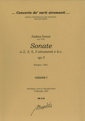 Sonate op.3 (Bologna, 1682)