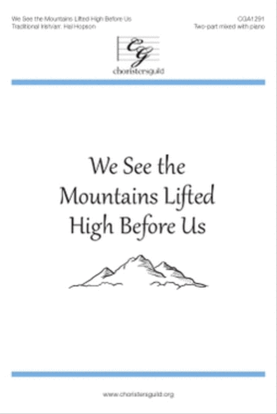 We See the Mountains Lifted High Before Us Unison Choir scores gallery preview page 1