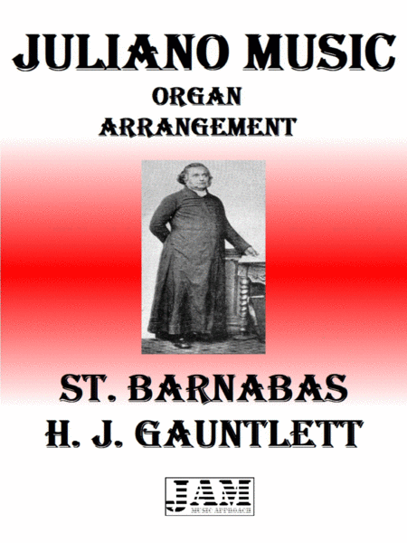 ST. BARNABAS - H. J. GAUNTLETT (HYMN - EASY ORGAN) image number null
