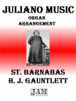 ST. BARNABAS - H. J. GAUNTLETT (HYMN - EASY ORGAN)