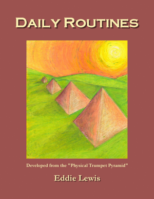 Book cover for Daily Routines for Trumpet by Eddie Lewis