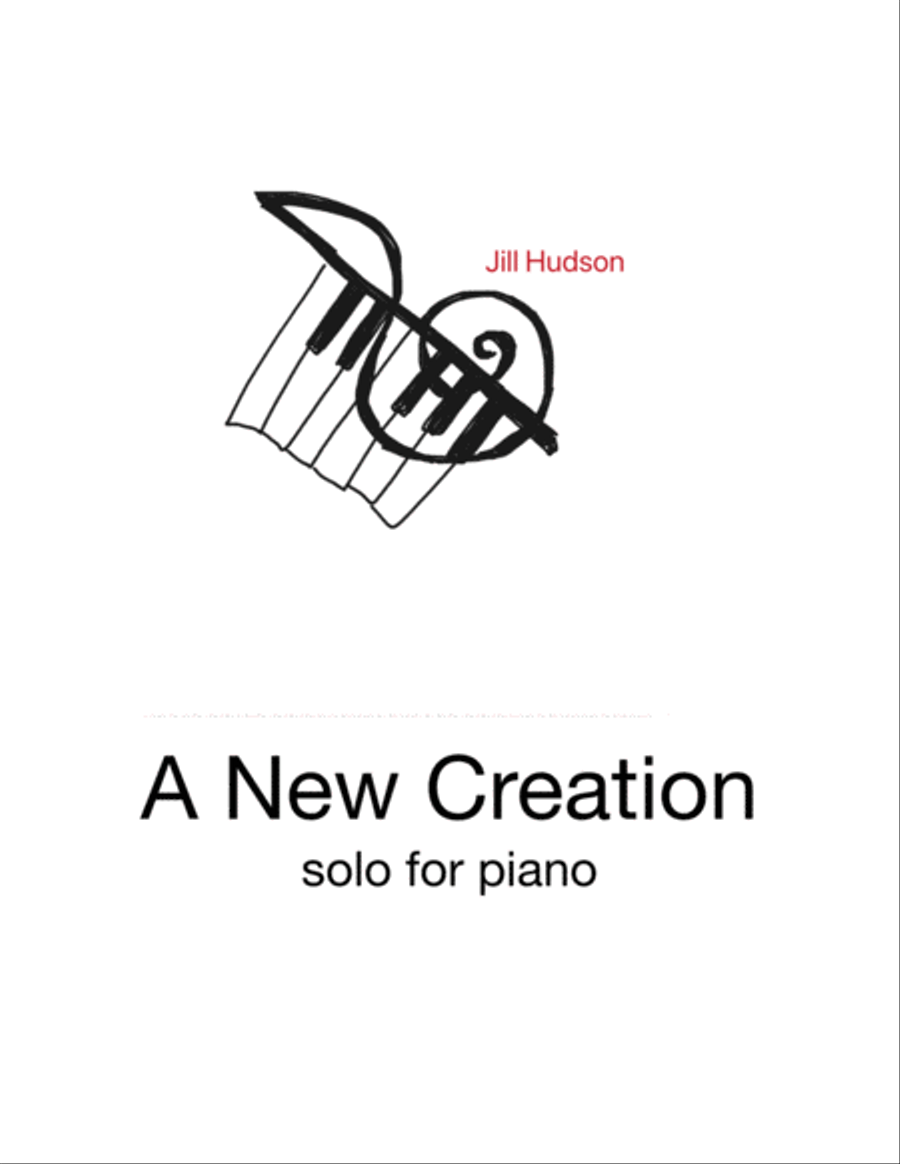 A New Creation Piano Solo scores gallery preview page 1