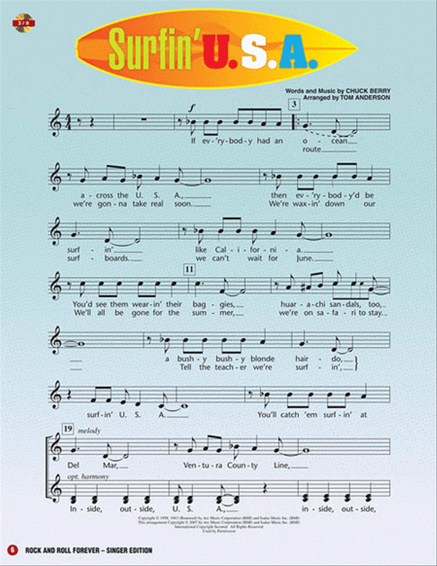 Rock and Roll Forever Vol. 8 No. 5 Choir scores gallery preview page 4