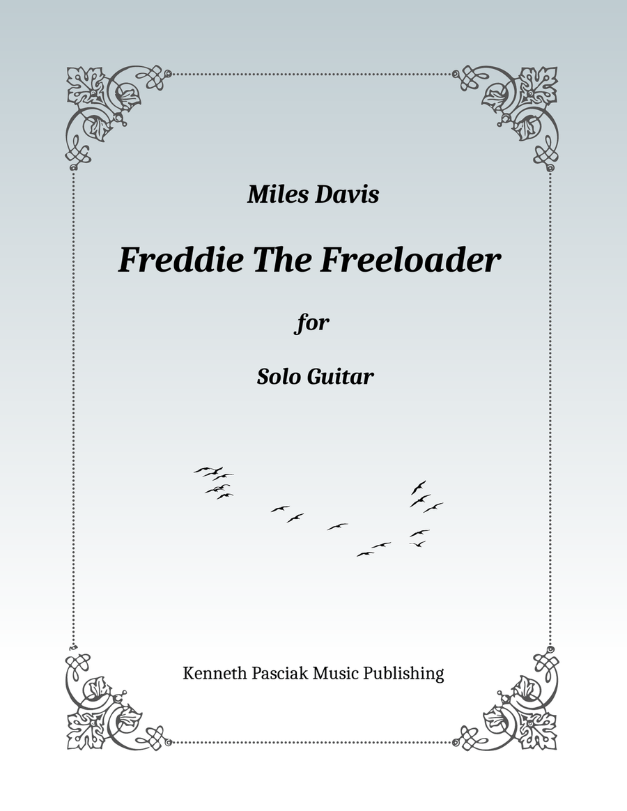 Freddie Freeloader Electric Guitar scores gallery preview page 1