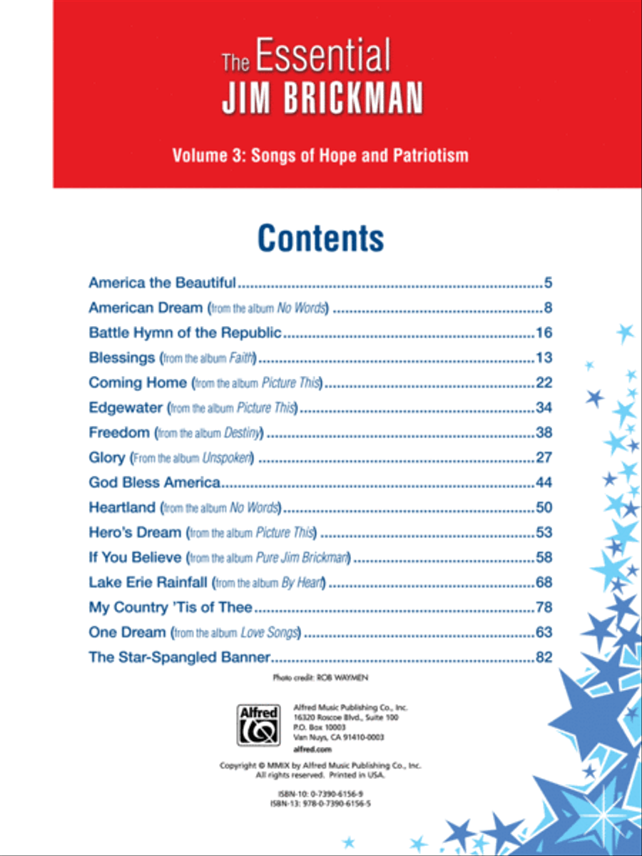 The Essential Jim Brickman Piano, Vocal, Guitar scores gallery preview page 2
