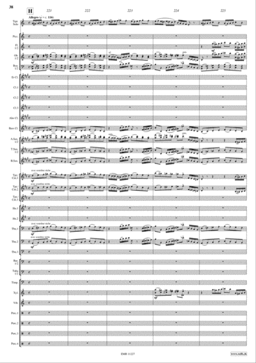 Voyages Concert Band scores gallery preview page 38