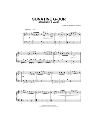 Sonatina In G Major (First Movement)