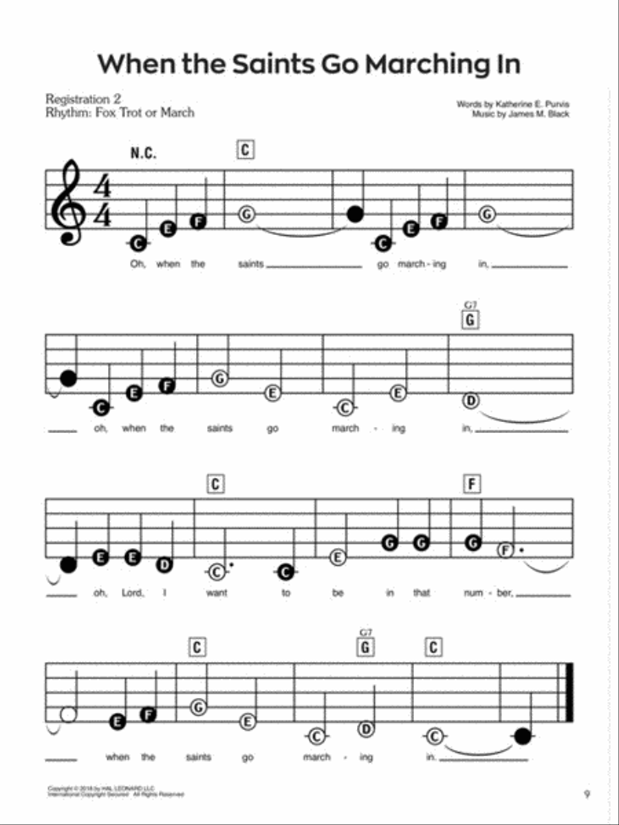 Beginnings for Keyboards – Book A Electronic Keyboard scores gallery preview page 4