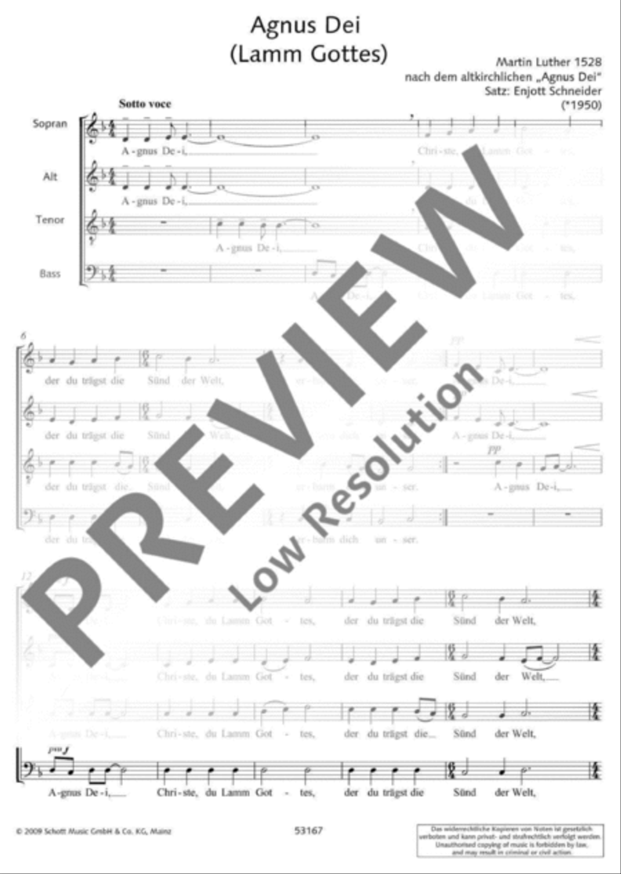 Ansbacher Chorbuch Ansbacher Chorbuch 4-Part scores gallery preview page 8