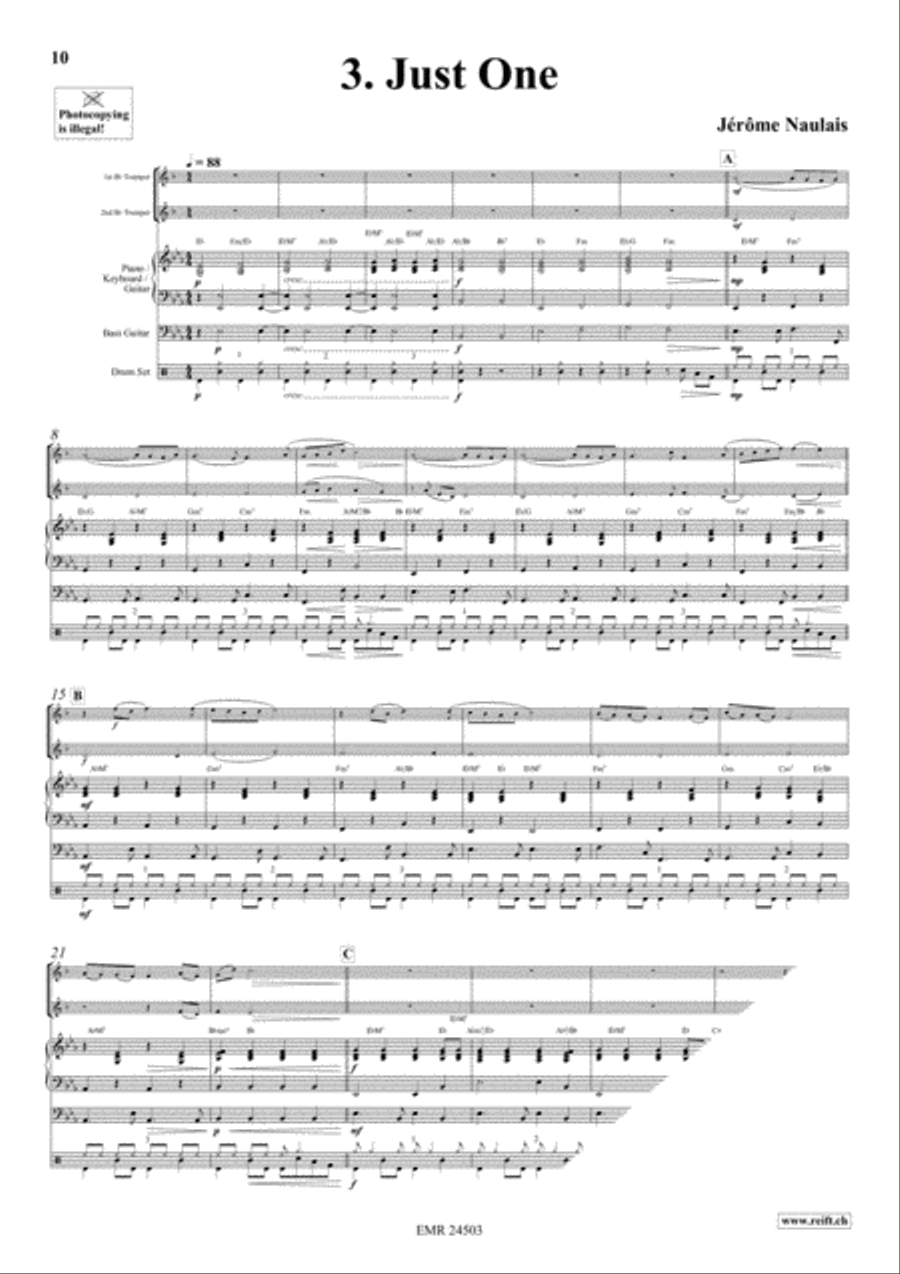 Play With Your Band Volume 3 Trumpet scores gallery preview page 5