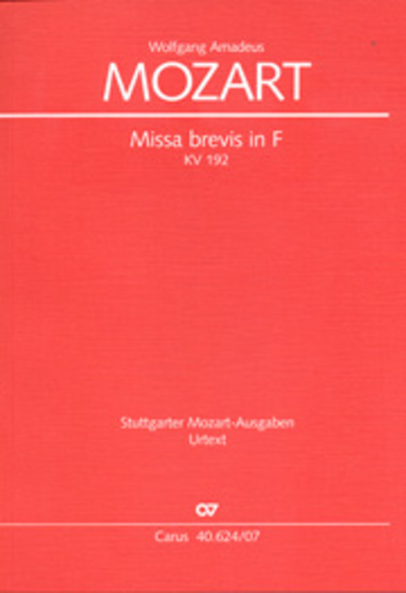 Missa brevis in F major image number null