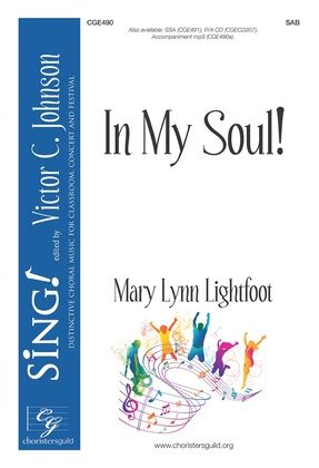 Book cover for In My Soul! - SAB