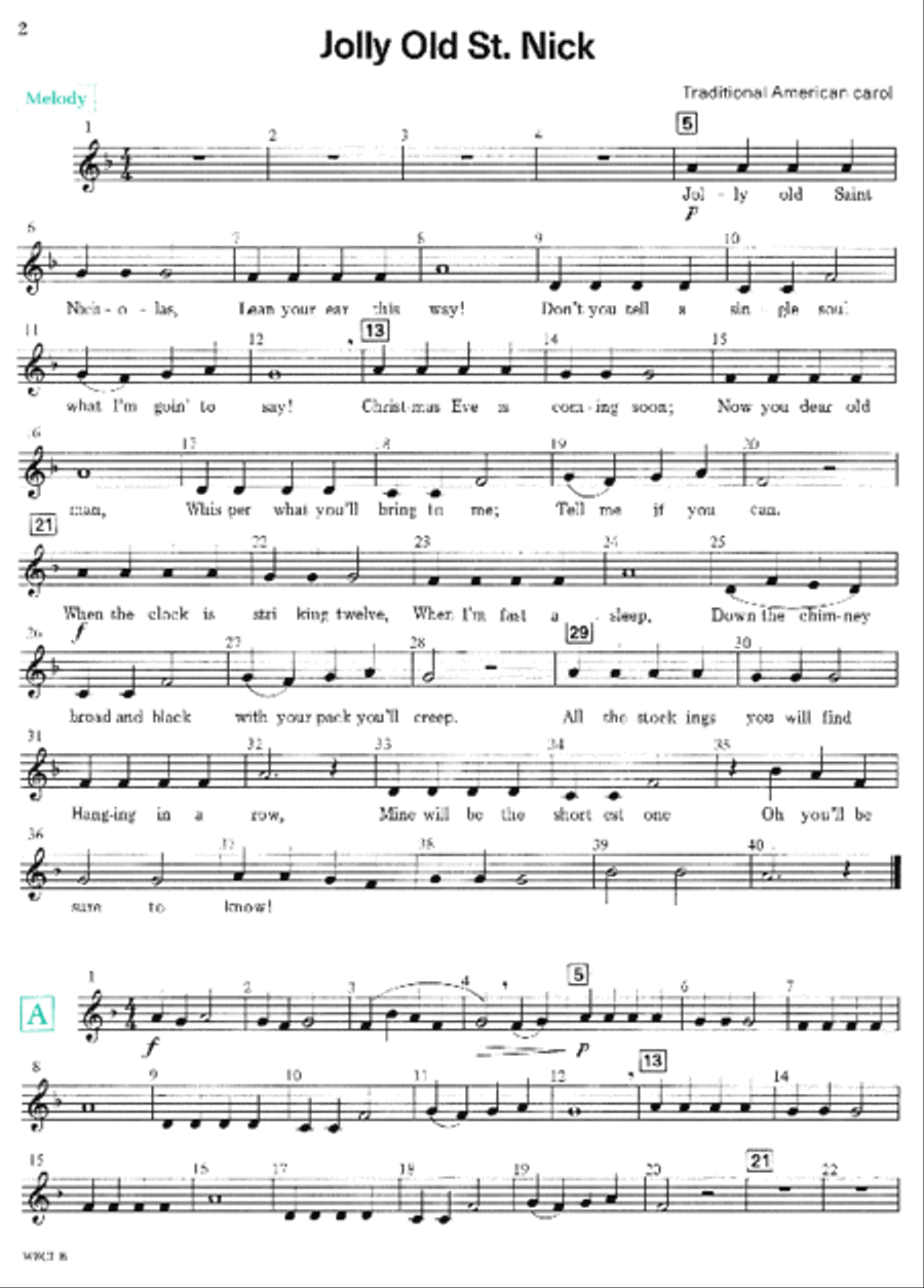 A Best in Class Christmas - Bb Bass Clarinet Concert Band Methods scores gallery preview page 2