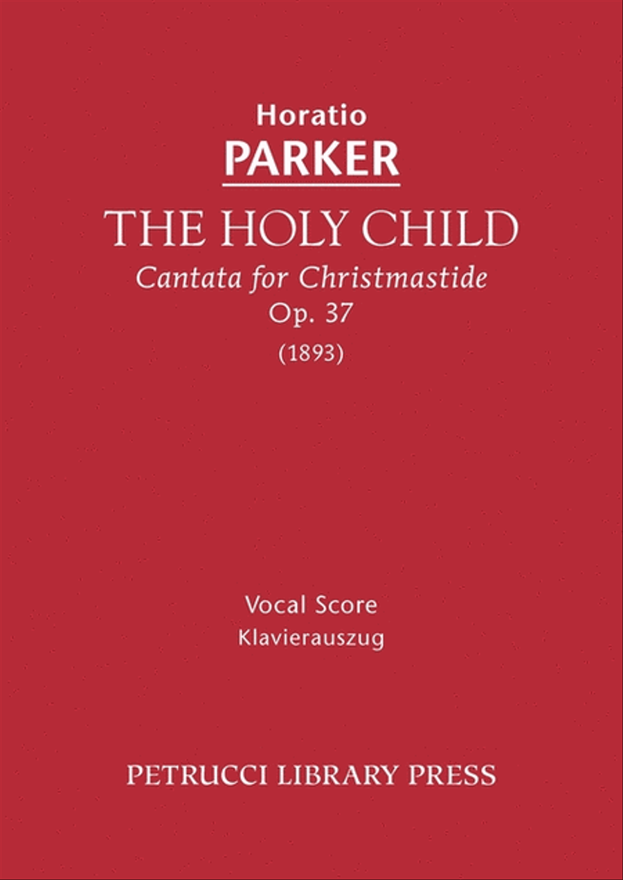 The Holy Child, Op.37 Choir scores gallery preview page 1