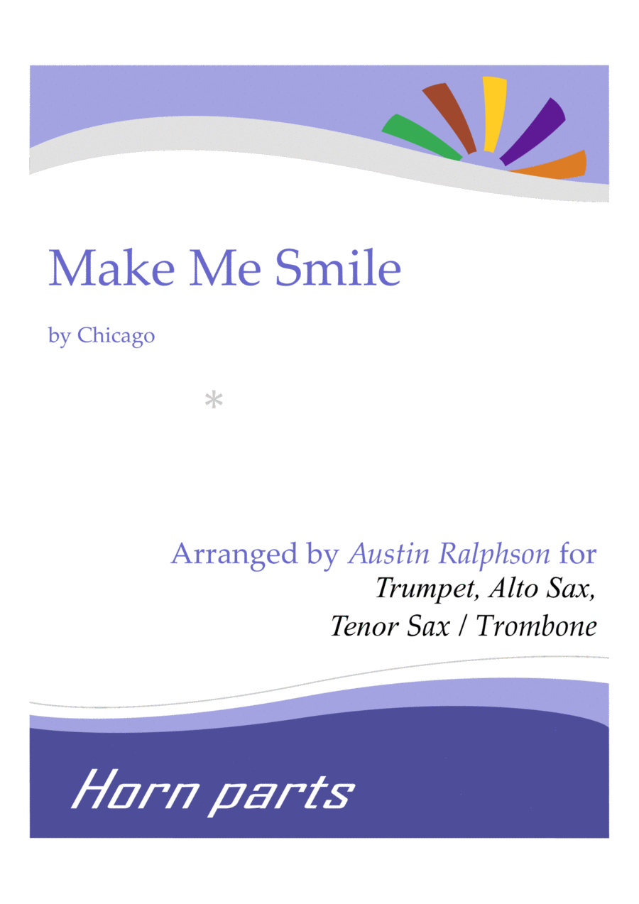 Make Me Smile Make Me Smile Tenor Saxophone scores gallery preview page 1