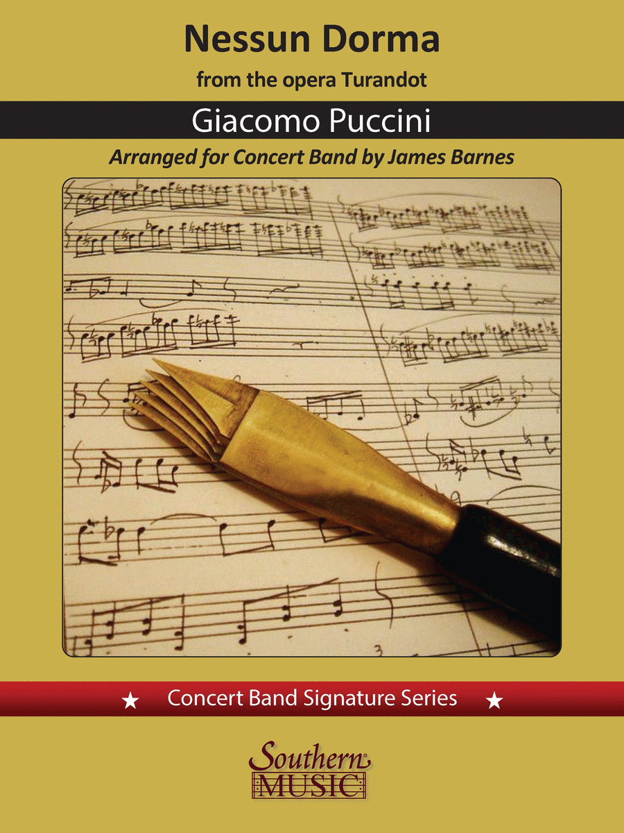 Nessun Dorma from Turandot Concert Band scores gallery preview page 1