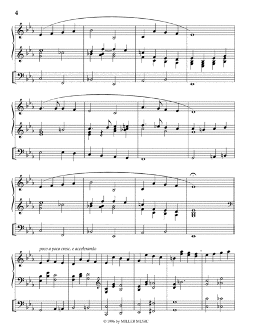 Golden Harps Are Sounding Harp scores gallery preview page 4