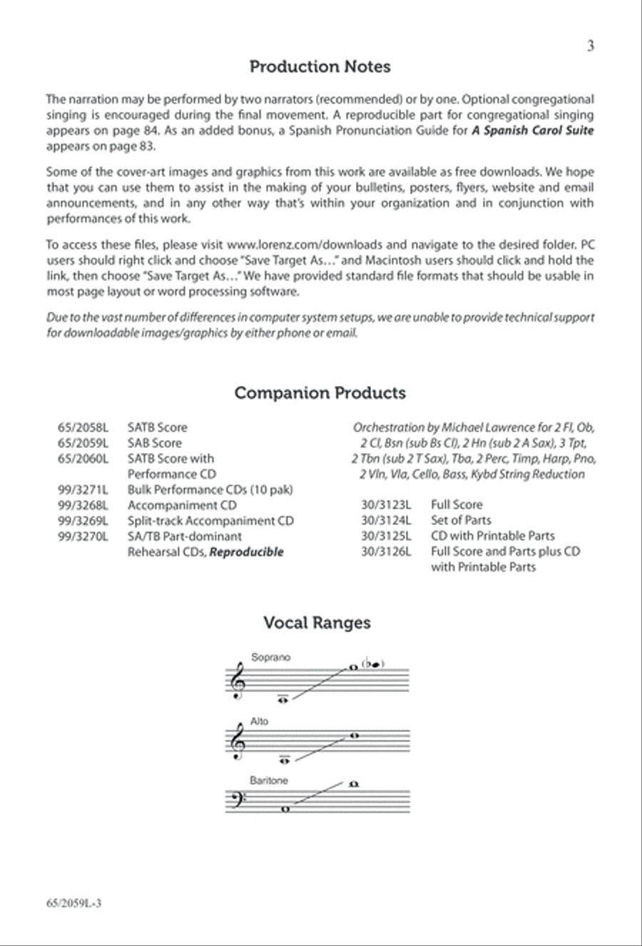 The Christmas Story The Christmas Story 3-Part scores gallery preview page 4