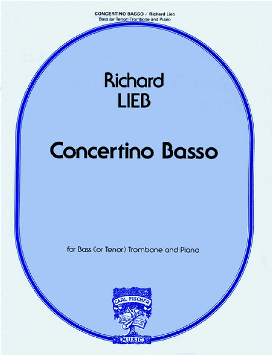 Concertino Basso Concertino Basso Bass Trombone scores gallery preview page 1