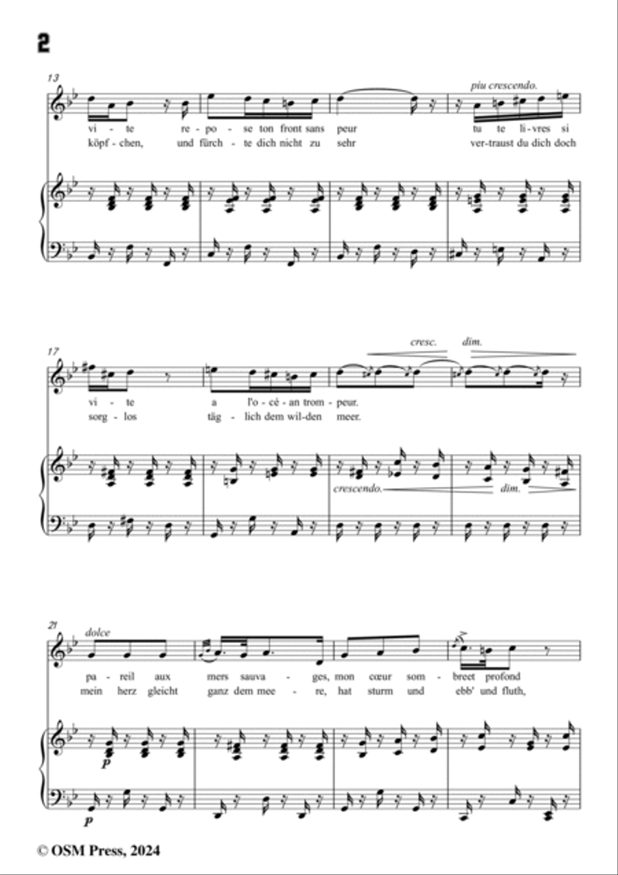 Meyerbeer-Komm,du schönes Fischermädchen(Guide au bord ta nacelle),in g minor Voice scores gallery preview page 4