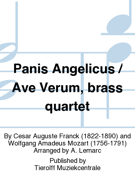 Panis Angelicus/Ave Verum Corpus, Brass Quartet