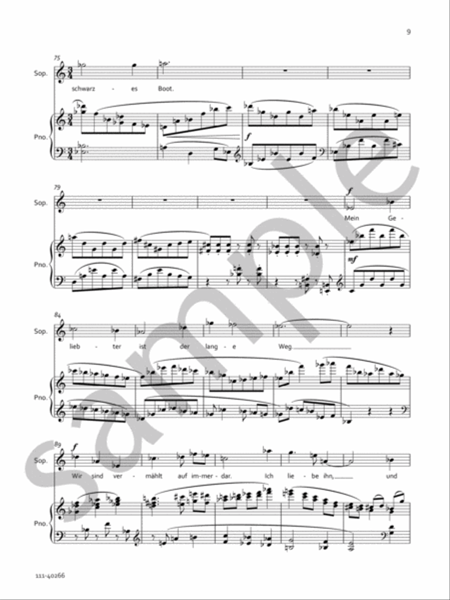 Songs of Innocent Love Chamber Music scores gallery preview page 7