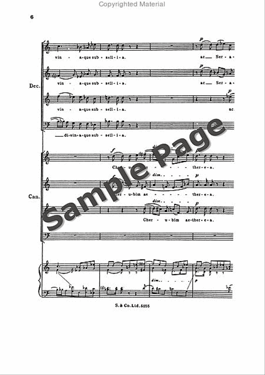 Plebs Angelica Plebs Angelica 4-Part scores gallery preview page 9