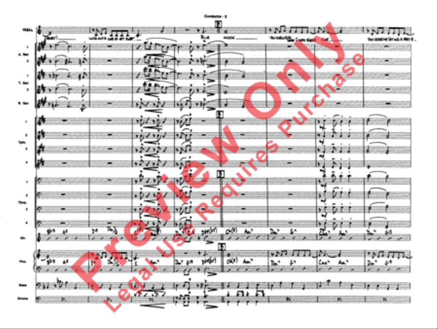 Blue Moon Jazz Ensemble scores gallery preview page 4