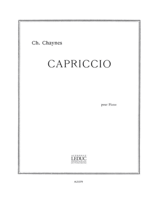 Capriccio (piano Solo)