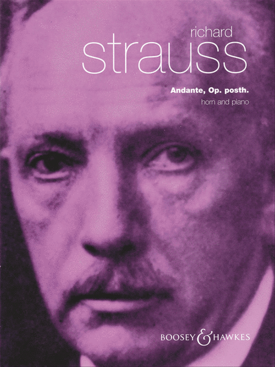 Andante in F, Opus posthumous Horn scores gallery preview page 1