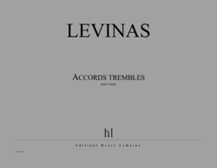 Book cover for Accords trembles
