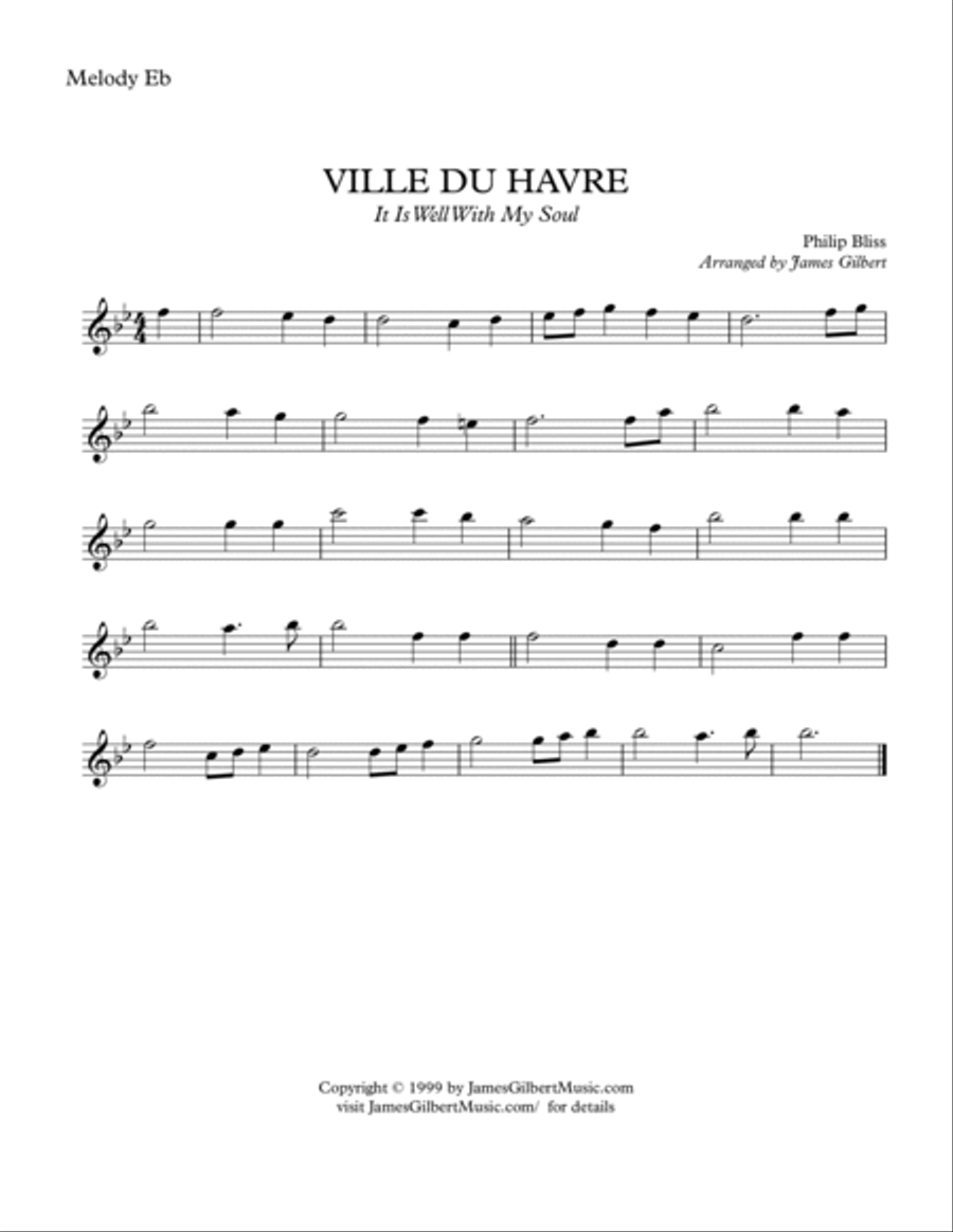 VILLE DU HAVRE (It is Well) Small Ensemble scores gallery preview page 4