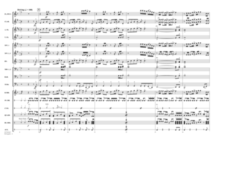 Renegade (arr. Ishbah Cox) - Conductor Score (Full Score)